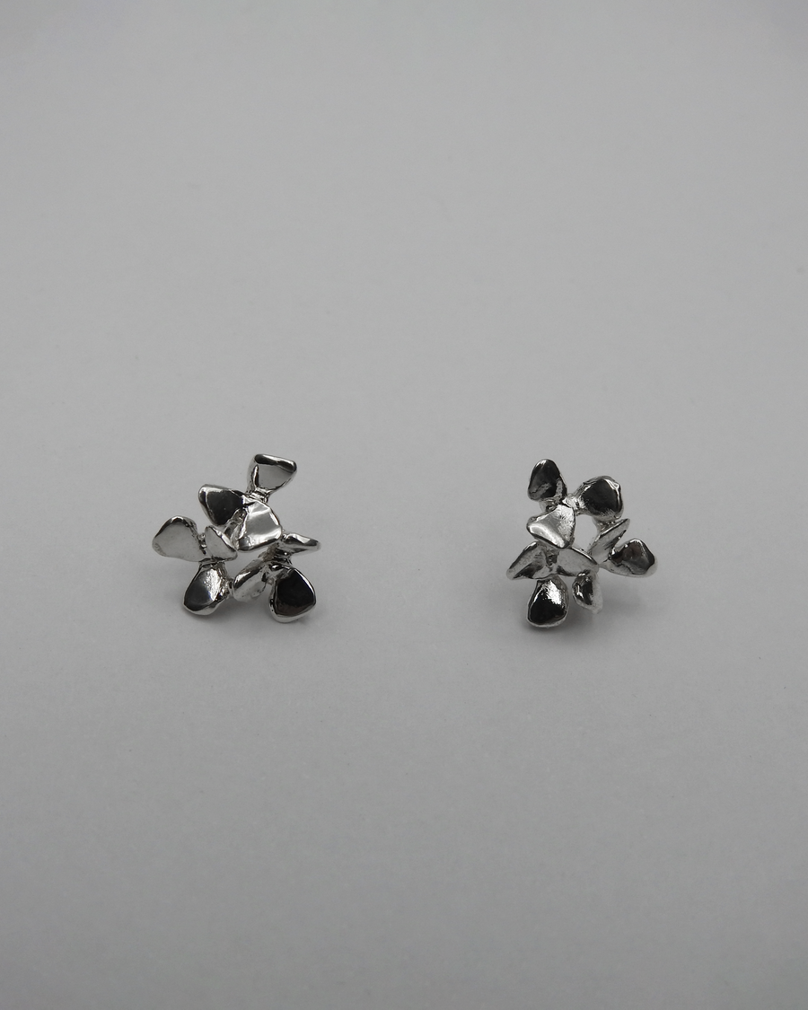 Triple Small Blossoming Earrings